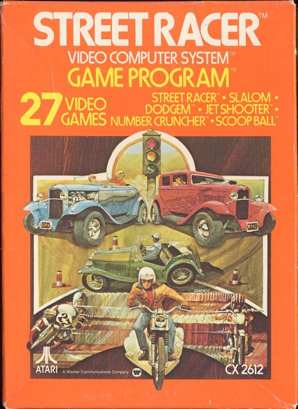 Carátula de Street Racer (1978)