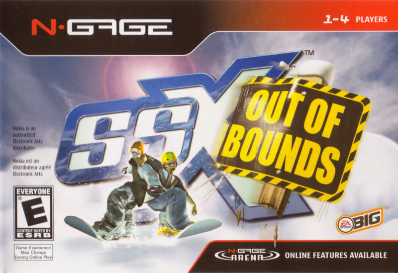 Carátula de SSX Out of Bounds