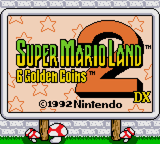 Carátula de Super Mario Land 2 DX