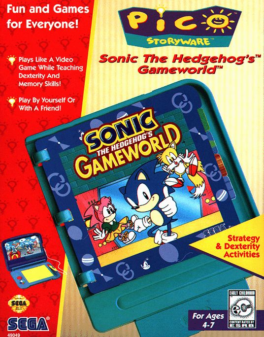 Carátula de Sonic the Hedgehog's Gameworld