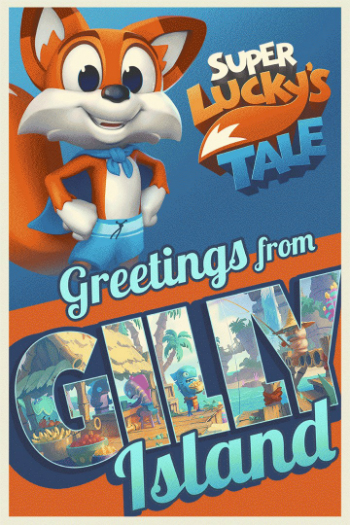 Carátula de Super Lucky's Tale - Gilly Island DLC