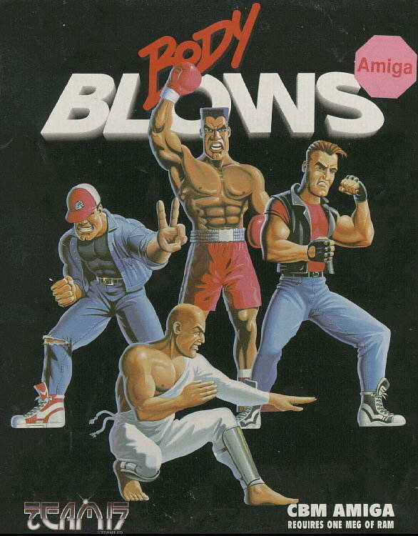 Carátula de Body Blows (1993)