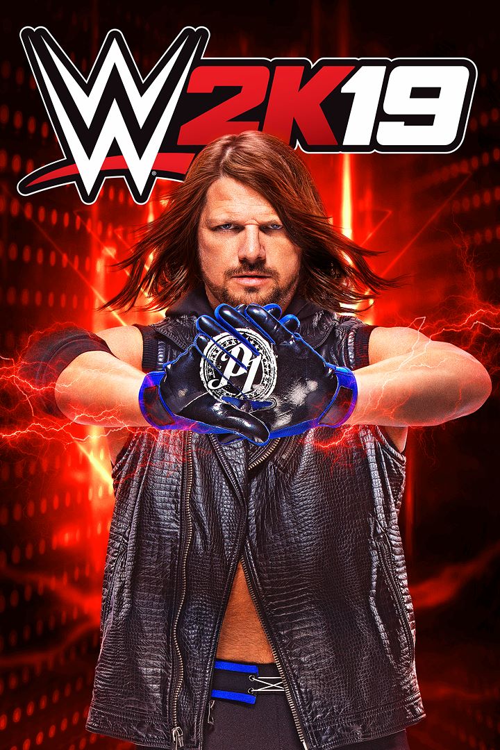 Carátula de WWE 2K19