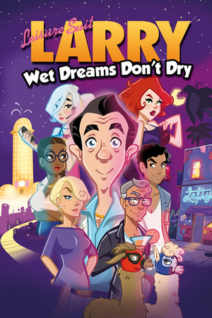 Carátula de Leisure Suit Larry - Wet Dreams Don't Dry