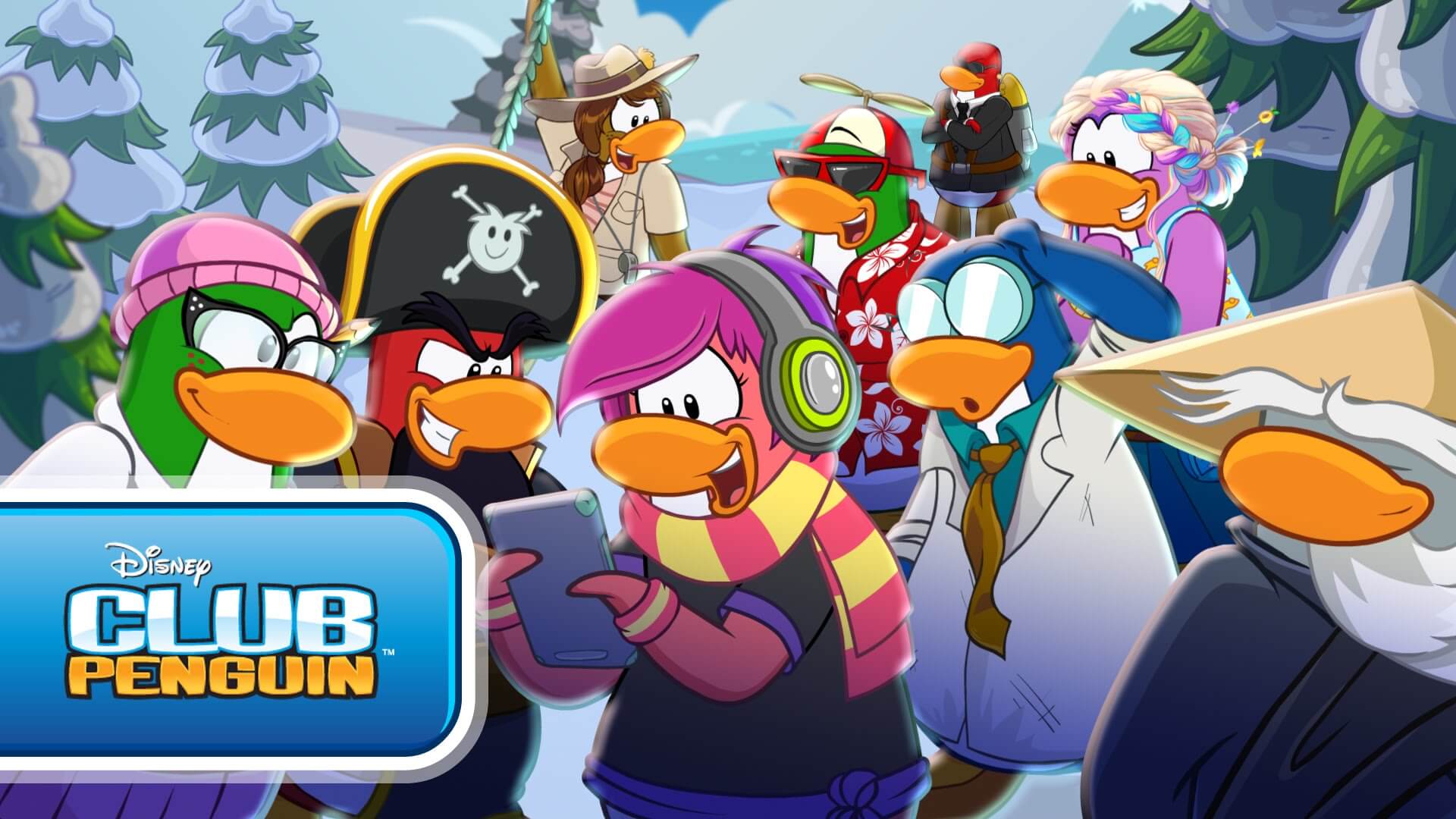 Carátula de Club Penguin