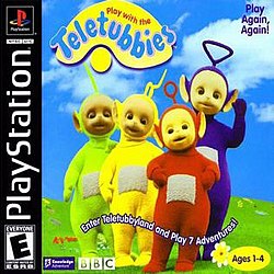 Carátula de Play with the Teletubbies