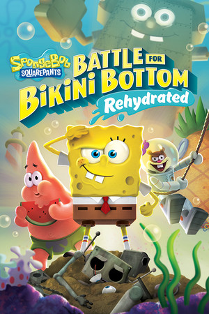 Carátula de SpongeBob SquarePants: Battle for Bikini Bottom - Rehydrated