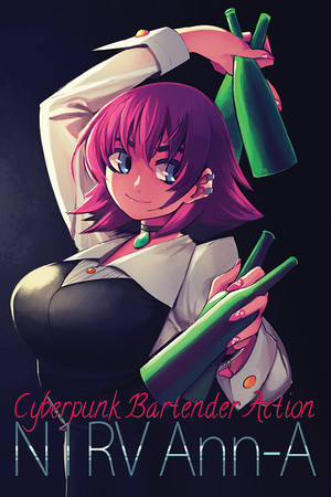 Carátula de N1RV Ann-A: Cyberpunk Bartender Action