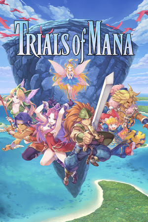 Carátula de Trials of Mana (2020)