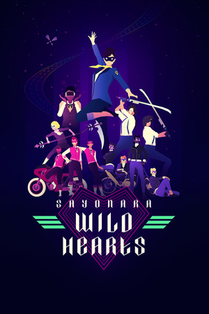 Carátula de Sayonara Wild Hearts