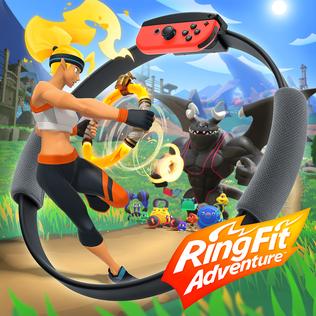 Carátula de Ring Fit Adventure