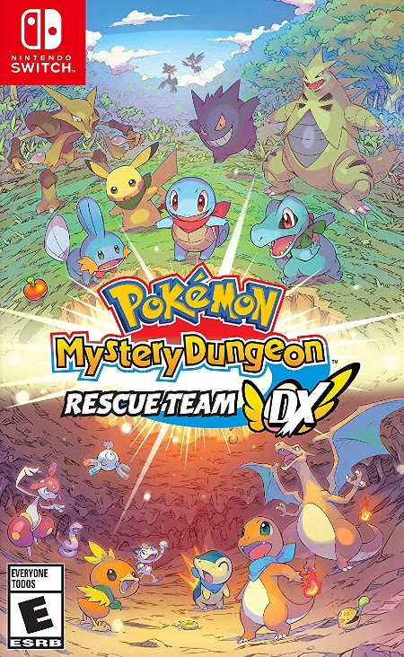 Carátula de Pokémon Mystery Dungeon: Rescue Team DX