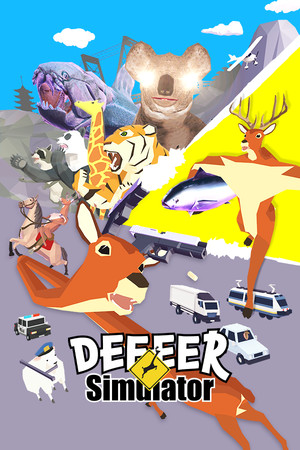 Carátula de DEEEER Simulator: Your Average Everyday Deer Game