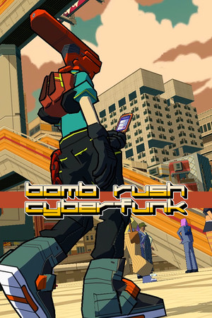 Carátula de Bomb Rush Cyberfunk