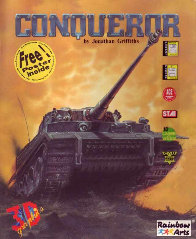 Carátula de Conqueror (1989)