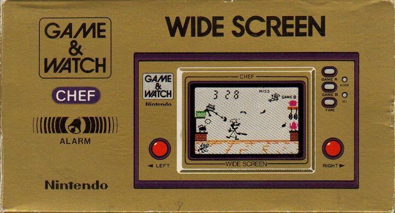 Carátula de Game & Watch: Chef