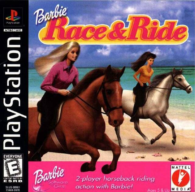 Carátula de Barbie: Race & Ride