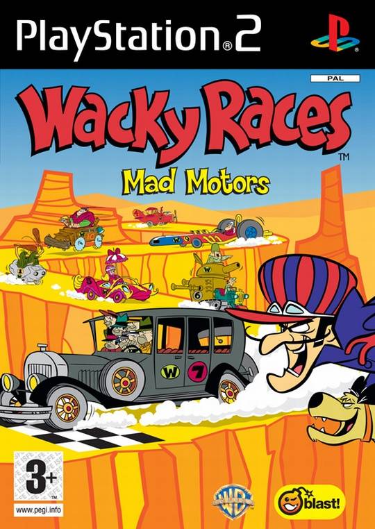 Carátula de Wacky Races: Mad Motors