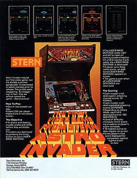 Carátula de Astro Invader