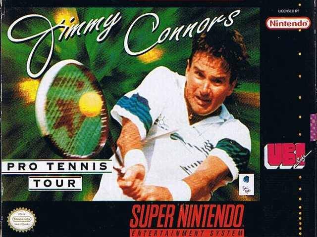 Carátula de Jimmy Connors Pro Tennis Tour