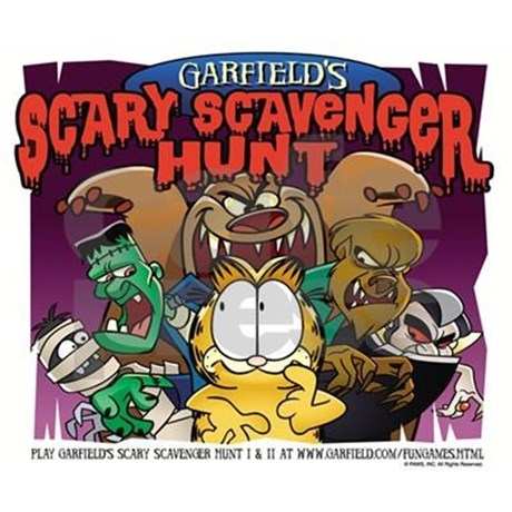 Carátula de Garfield's Scary Scavenger Hunt