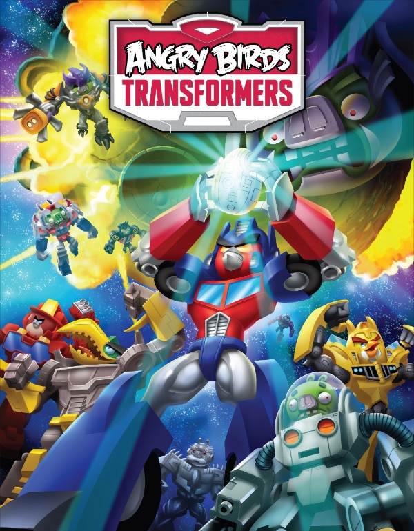 Carátula de Angry Birds Transformers