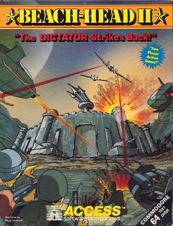 Carátula de Beach-Head II: The Dictator Strikes Back