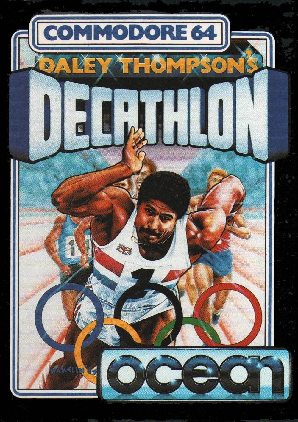 Carátula de Daley Thompson's Decathlon