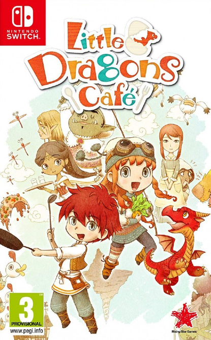 Carátula de Little Dragons Café