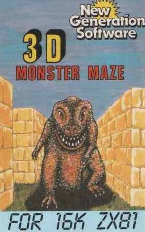 Carátula de 3D Monster Maze