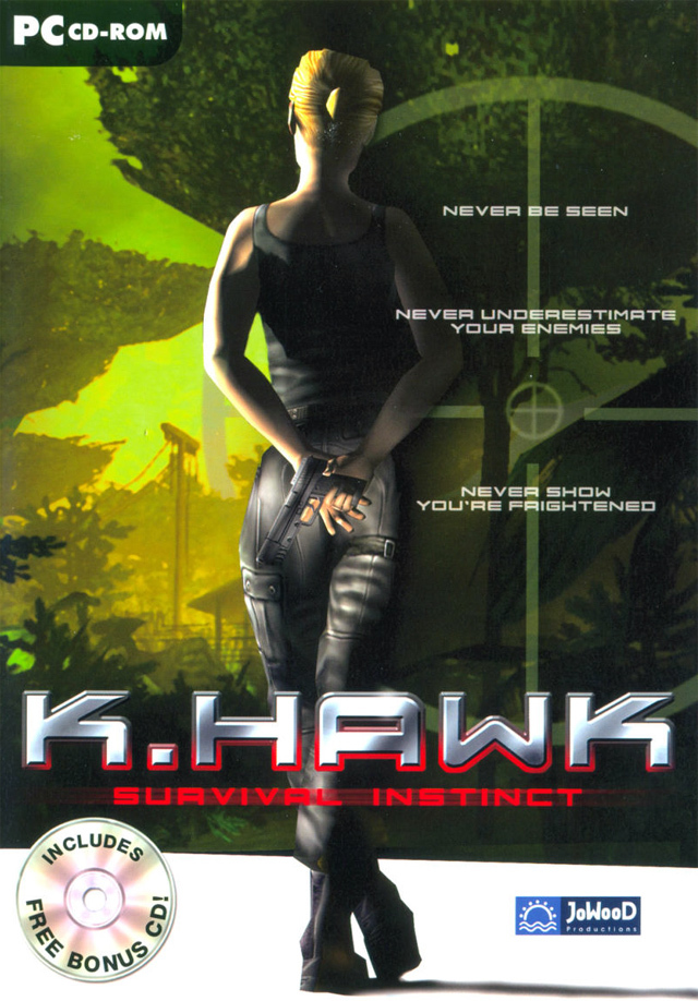 Carátula de K. Hawk: Survival Instinct