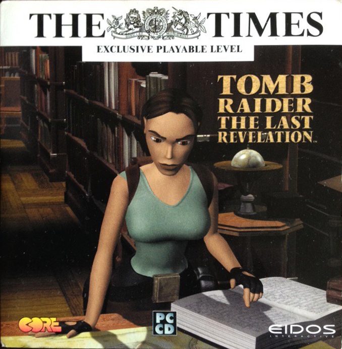 Carátula de Tomb Raider: The Times