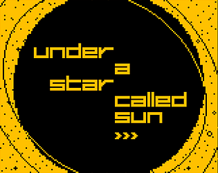 Carátula de UNDER A STAR CALLED SUN