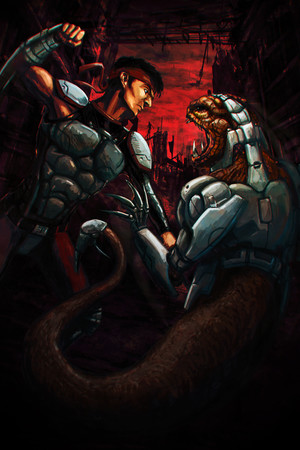 Carátula de Switchblade (1989)