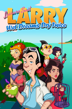 Carátula de Leisure Suit Larry - Wet Dreams Dry Twice