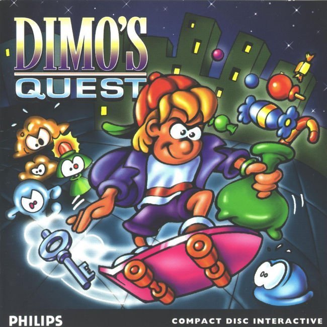 Carátula de Dimo's Quest