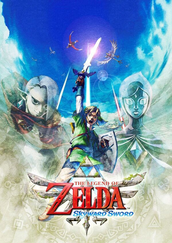 Carátula de The Legend of Zelda: Skyward Sword HD