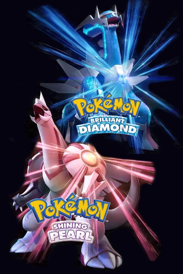 Carátula de Pokémon Brilliant Diamond and Shining Pearl