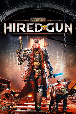 Carátula de Necromunda: Hired Gun