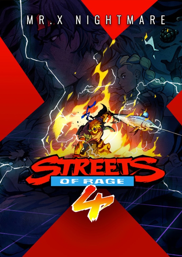 Carátula de Streets of Rage 4 - Mr. X Nightmare