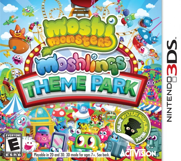 Carátula de Moshi Monsters: Moshling Theme Park