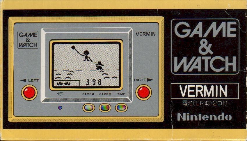 Carátula de Game & Watch: Vermin