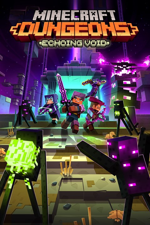 Carátula de Minecraft Dungeons: Echoing Void