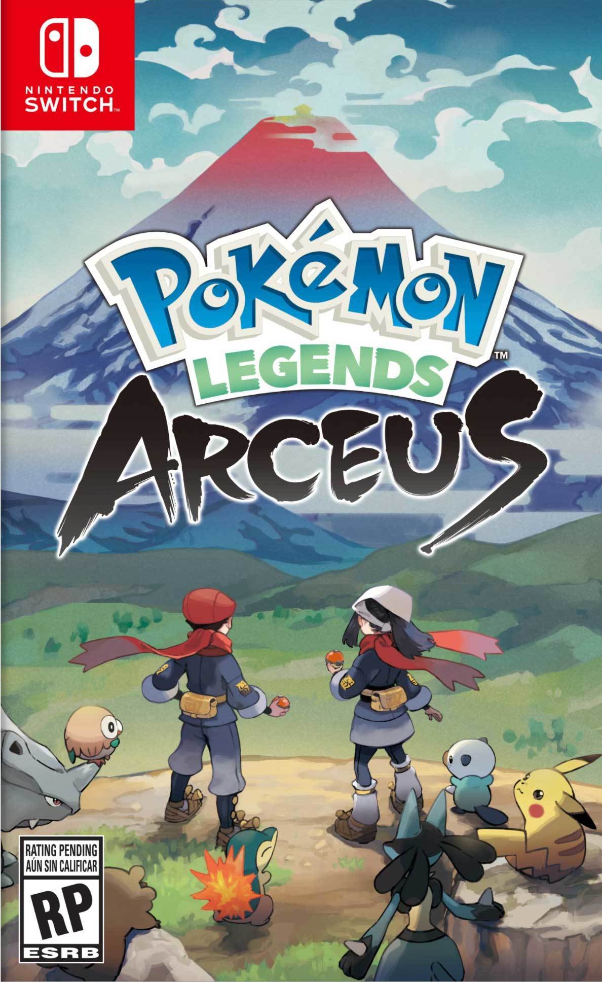 Carátula de Pokémon Legends: Arceus - Daybreak