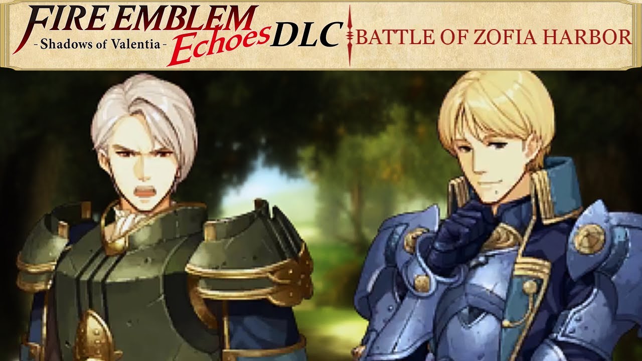 Carátula de Fire Emblem Echoes: Shadows of Valentia - Battle of Zofia Harbor