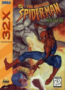 Carátula de The Amazing Spider-Man: Web of Fire