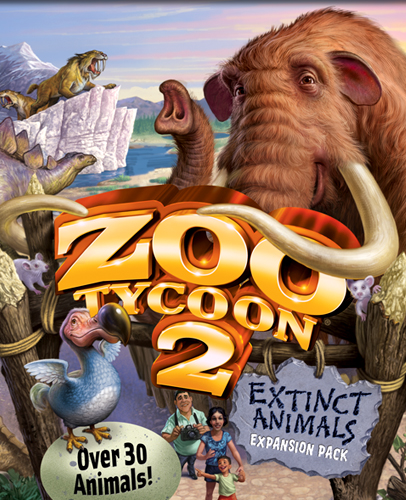 Carátula de Zoo Tycoon 2: Extinct Animals
