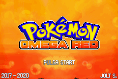 Carátula de Pokémon Omega Red