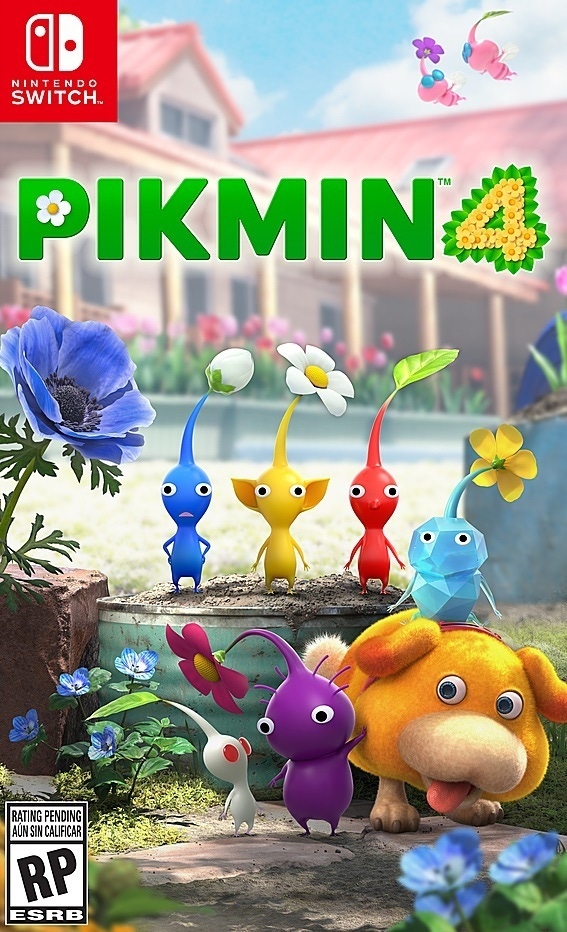 Carátula de Pikmin 4