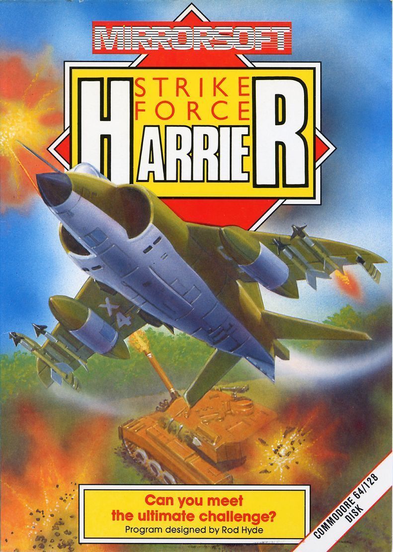 Carátula de Strike Force Harrier